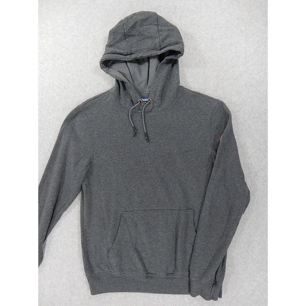 Alpine Design Logo Midweight Hoodie‎ Sweatshirt (Men's Small) Gray